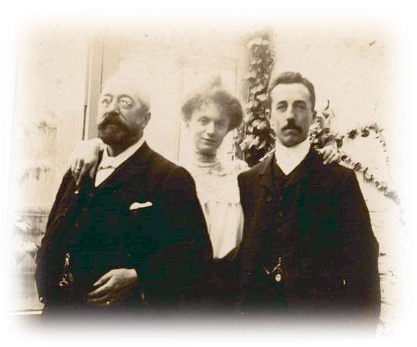 Another picture of Alfred Barnard and family